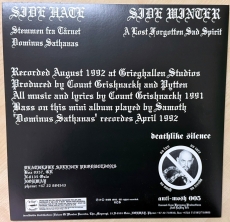 Burzum - Aske LP + Poster