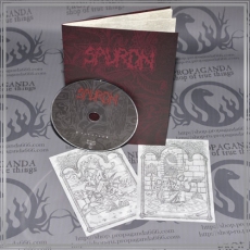 Sauron - Hornology CD / Pergament-HEFT