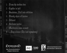 Sorg Innkallelse - ...Night Black CD