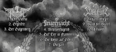Stahlfront / Feuernacht / Adoria - Werwolfjugend CD