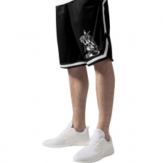 Baphomet - Stripes Mesh Short