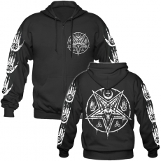 Occult Pentagram Baphomet - Jacke/Hooded Zipper