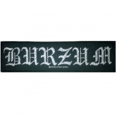 Burzum - Logo Strip - Aufnäher/Patch