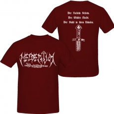 Heldentum - T-Shirt (maroon)