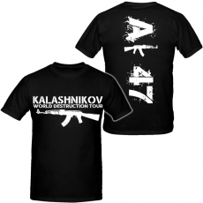 Kalashnikov AK 47 - World Destruction Tour - T-Shirt