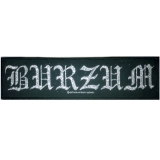 Burzum - Logo Strip - Aufnäher/Patch