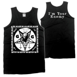 GG Allin - War In My Head - I'm Your Enemy - Tank Top / Wifebeater