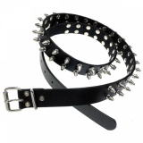 Gürtel mit Killernieten - 2-reihig