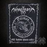 Nargaroth - Anti Human Khaos Order Rückenaufnäher / BackPatch