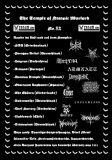 The Temple of Satanic Warlord Nr.12 Zine/Heft